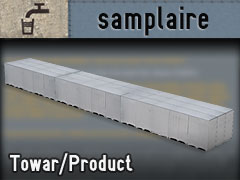SAM T - Palety Bloczki komorkowe/SAM P - Pallets Concrete bricks